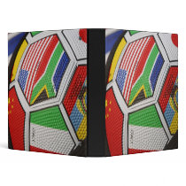 World Cup Soccer 3 Ring Binders