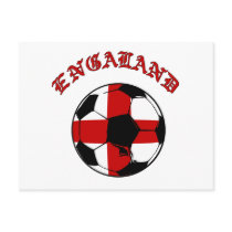 World Cup Soccer - England Soccer 2014 Football Post Card