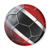 World Cup Soccer Trinidad and Tobago Soca Warriors Refrigerator Magnet