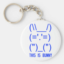 World Domination Bunny Keychains