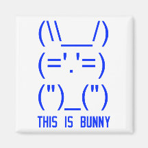 World Domination Bunny Magnets