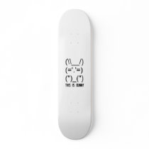 World Domination Bunny Skateboard Deck