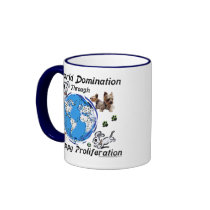 World Domination Puppy Proliferation Mug