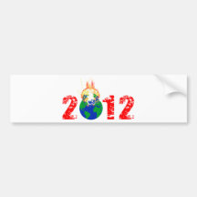 World Exploding in 2012 Bumper Stickers