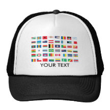 World Flag Hats