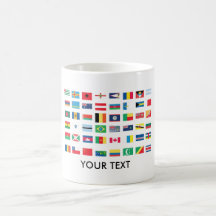 World Flag Mugs and Steins