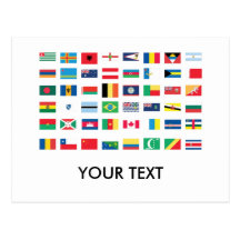 World Flag Postcards