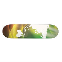 World In Colour Skate Deck