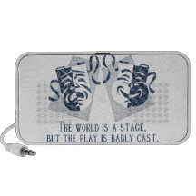 World is a Stage Mini Speakers