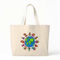 World Kids Tote Bag