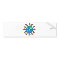 World Kids Bumper Sticker