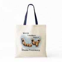 World Leaders React (Obama) Canvas Bag