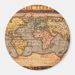 World Map from 1601 Fridge Magnet