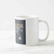 World Map in Words Mug