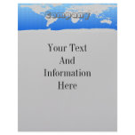 World Map Letterhead