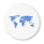 World Map Magnet