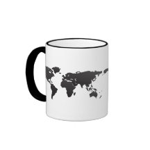 World Map Mug