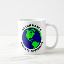 World of Difference Coffee Mugs