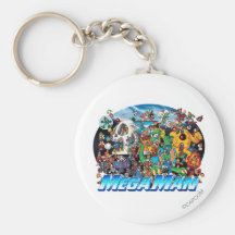 World of Mega Man Key Chain
