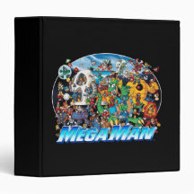 World of Mega Man Vinyl Binders
