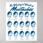 World of Moustaches Poster