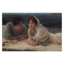 World of Their Own by Sir Lawrernce Alma-Tadema Full Color Flyer