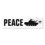 World Peace! bumper stickers