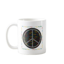 World Peace Coffee Mug