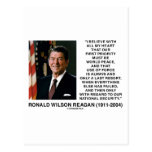 World Peace Force Last Resort Security Reagan Post Cards