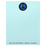 World Peace letterhead