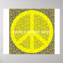 WORLD PEACE NOW POSTER