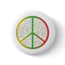 World Peace Pinback Buttons