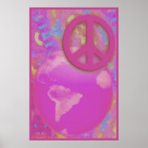 WORLD PEACE PRINT