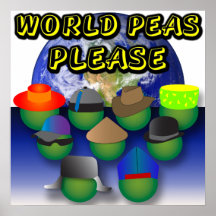 World Peas please Poster