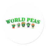 World Peas stickers