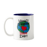 World’s Greatest Baba Heart Coffee Mugs