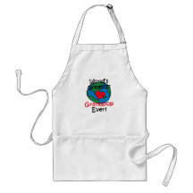World’s Greatest Grandpop Heart Apron