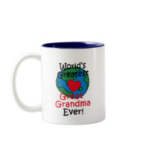 World’s Greatest Great Grandma Heart Coffee Mug