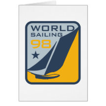 World Sailing Greeting Card