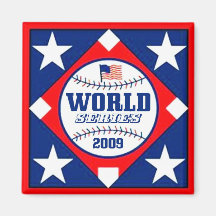 WORLD SERIES 2009 MAGNET