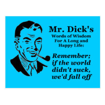 World Sucks Post Card