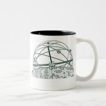 World Time Clock,Alexanderplatz,Berlin,B&W(pc) Mugs