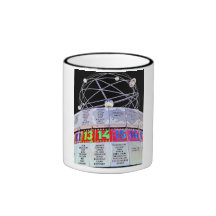 World Time Clock,Alexanderplatz,Berlin,Black Back Mug