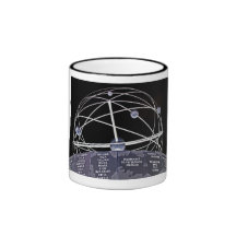 World Time Clock,Alexanderplatz,Berlin,Blk(wc2inv) Coffee Mugs