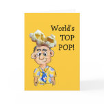 World Top Pop -Fathers Day Card