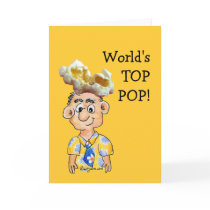 World Top Pop -Fathers Day Card