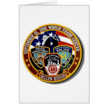 WORLD TRADE CENTER FALLEN HEROS CARD
