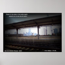 World Trade Centre Towers Before  9/11/2001 Print