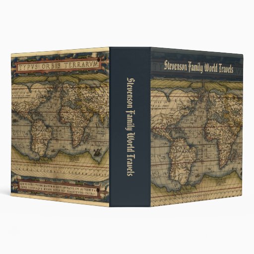 World Travel Custom Binder