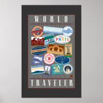 World Traveller-Poster